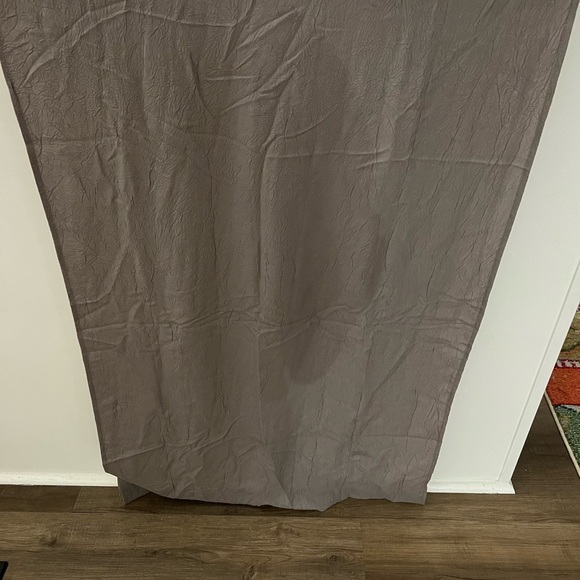 Mainstays Gray Curtain 82” long x 27” wide - Picture 3 of 5